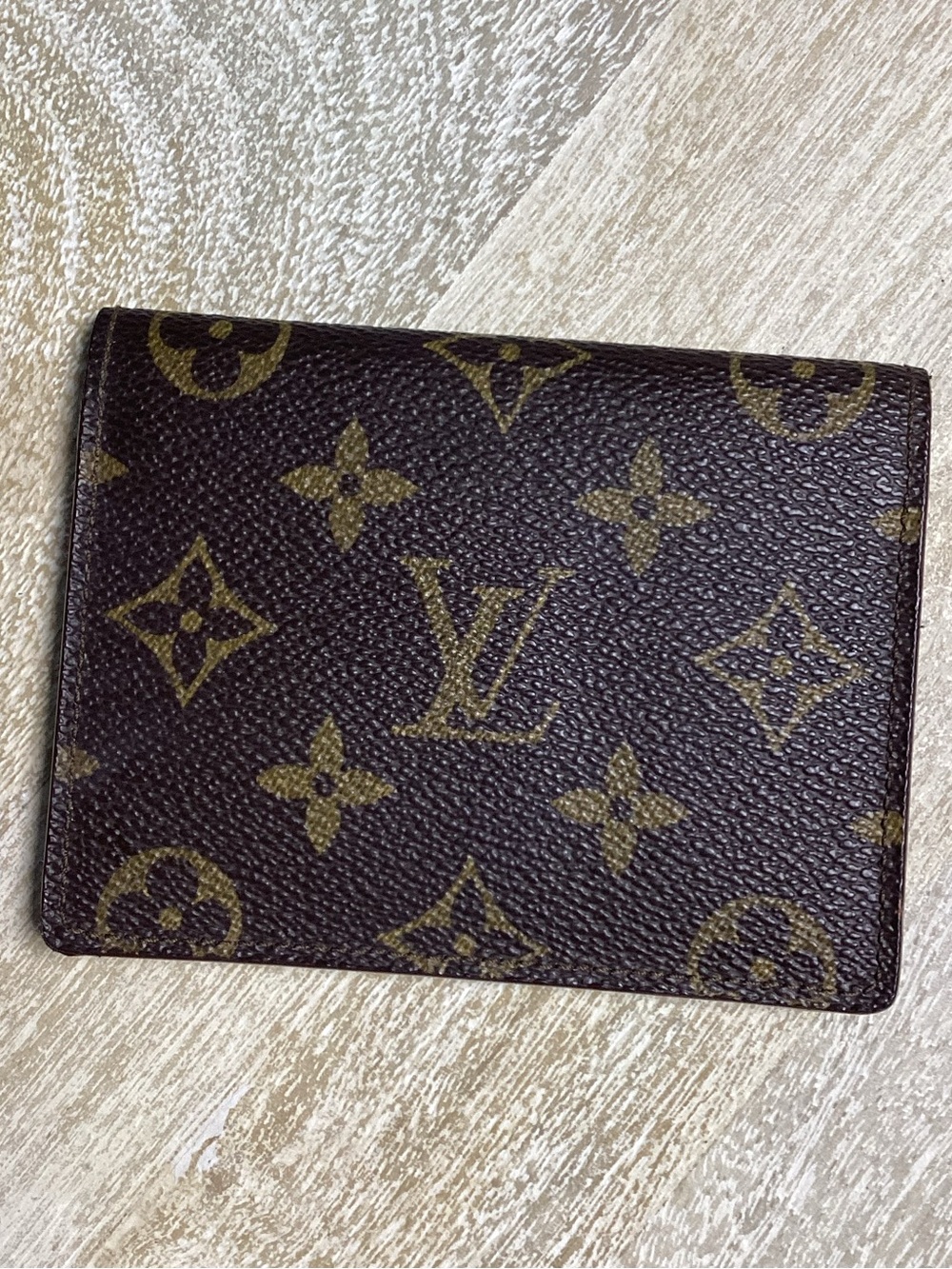 Authentic LOUIS VUITTON Monogram Japon Sangapur Pass Case/ Business Card Case